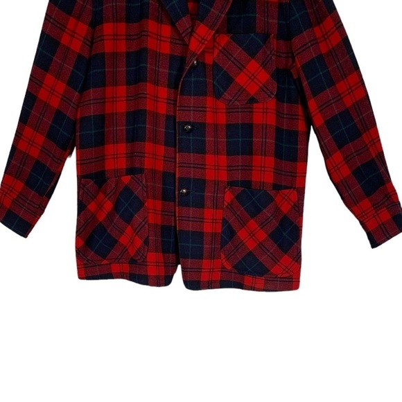 Vintage Pendleton Wool Blazer Sports Coat Jacket Size Medium - Picture 4 of 11
